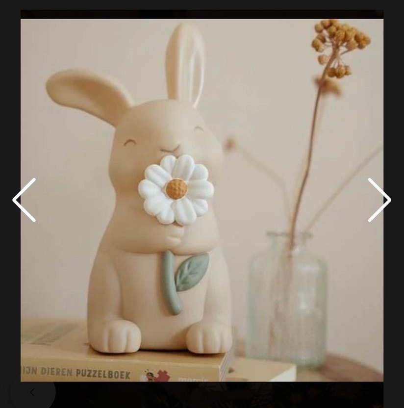 Little dutch tavşan uyku lambası - Görsel 3