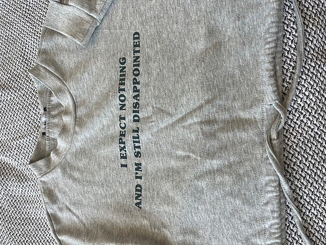 Trendyol & Milla belden bağlamalı crop sweat