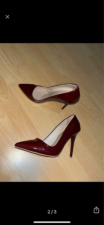 39 Beden Bordo stiletto