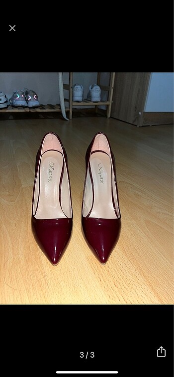 Diğer Bordo stiletto