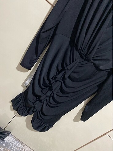 xl Beden siyah Renk Abiye elbise