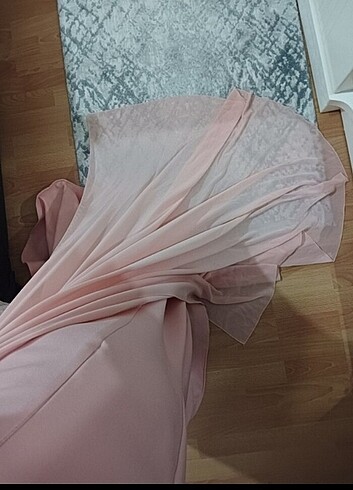 38 Beden ten rengi Renk Pudra abiye