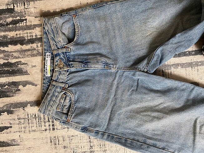 xs Beden mavi Renk Jean koton
