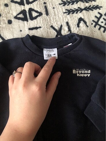 9-12 Ay Beden Zara bebek sweat