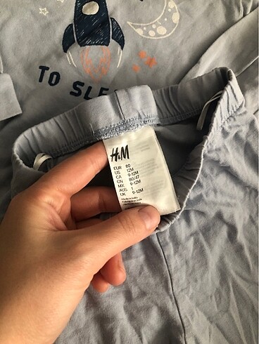 9 Ay Beden H&M eşofman takımı çocuk