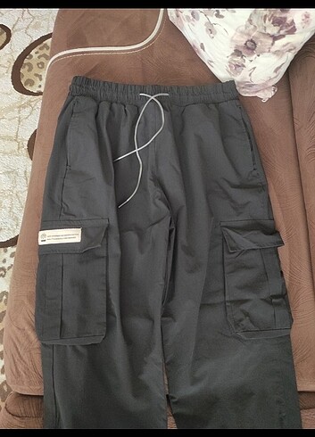 l Beden Paraşüt Kumaş Kargo Pantolon
