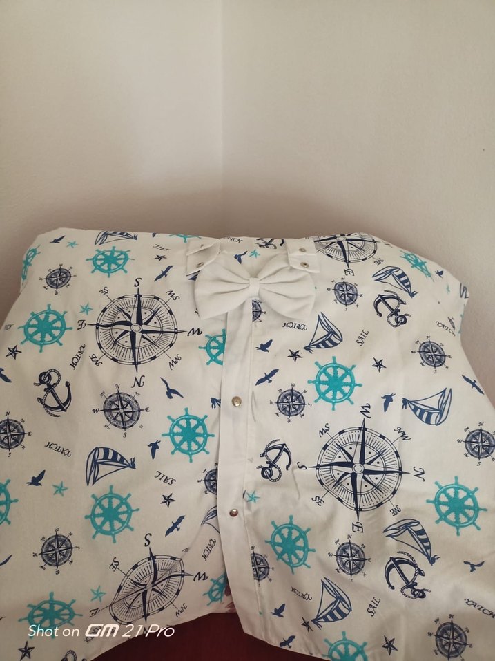 Deniz Temalı Bebek Destek Minderi - Görsel 2