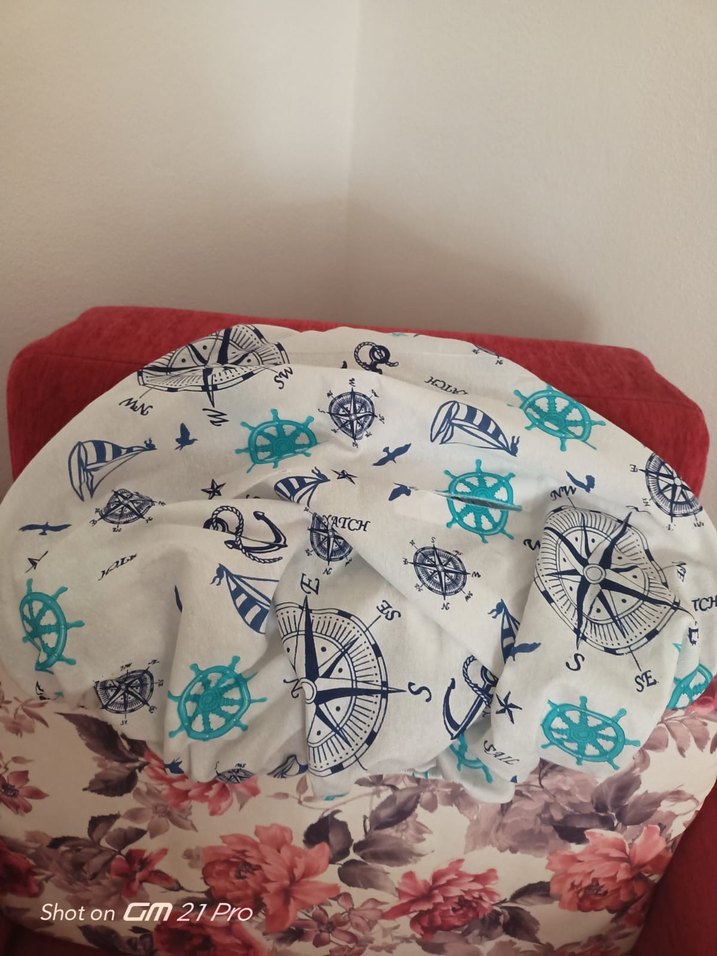 Deniz Temalı Bebek Destek Minderi - Görsel 3