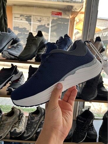 40 Beden lacivert Renk İTHAL SKCHERS SNEAKER SPOR AYAKKABI