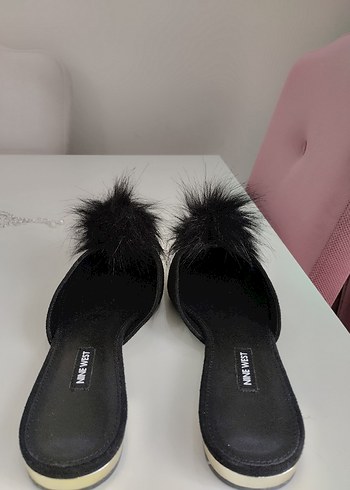 41 Beden siyah Renk Nine West Kadın Terlik