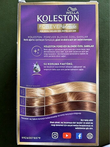 Wella Wella Koleston, Ekstra Açık Sarı