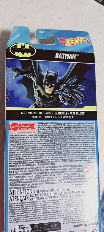 Hotwheels Batman 5?li Metal Araba