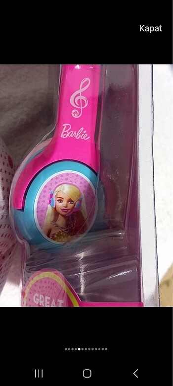 diğer Beden Barbie Kulaklık