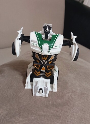 Beden TRANSFORMERS ROBOT POLİS ARABA