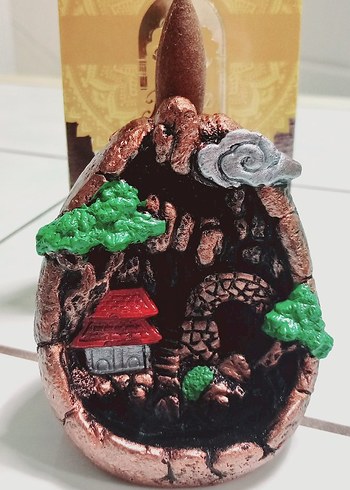 Tütsülük Geri Akışlı tütsülük tütsü kutusu hediye - Görsel 5