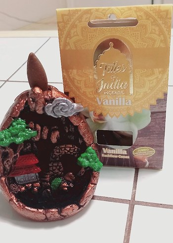 Tütsülük Geri Akışlı tütsülük tütsü kutusu hediye - Görsel 9