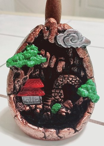 Tütsülük Geri Akışlı tütsülük tütsü kutusu hediye - Görsel 4