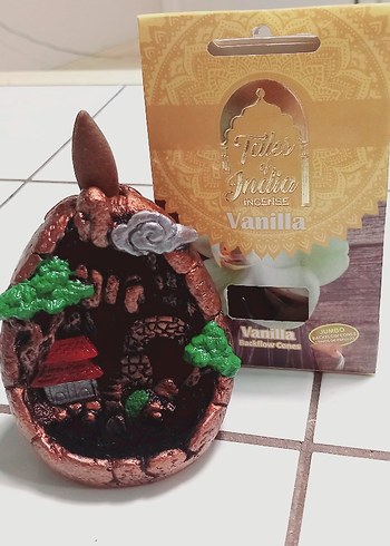 Tütsülük Geri Akışlı tütsülük tütsü kutusu hediye - Görsel 8