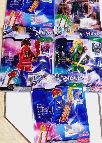 Ninja Lego Figürleri 5 paket 320 tl - Görsel 9