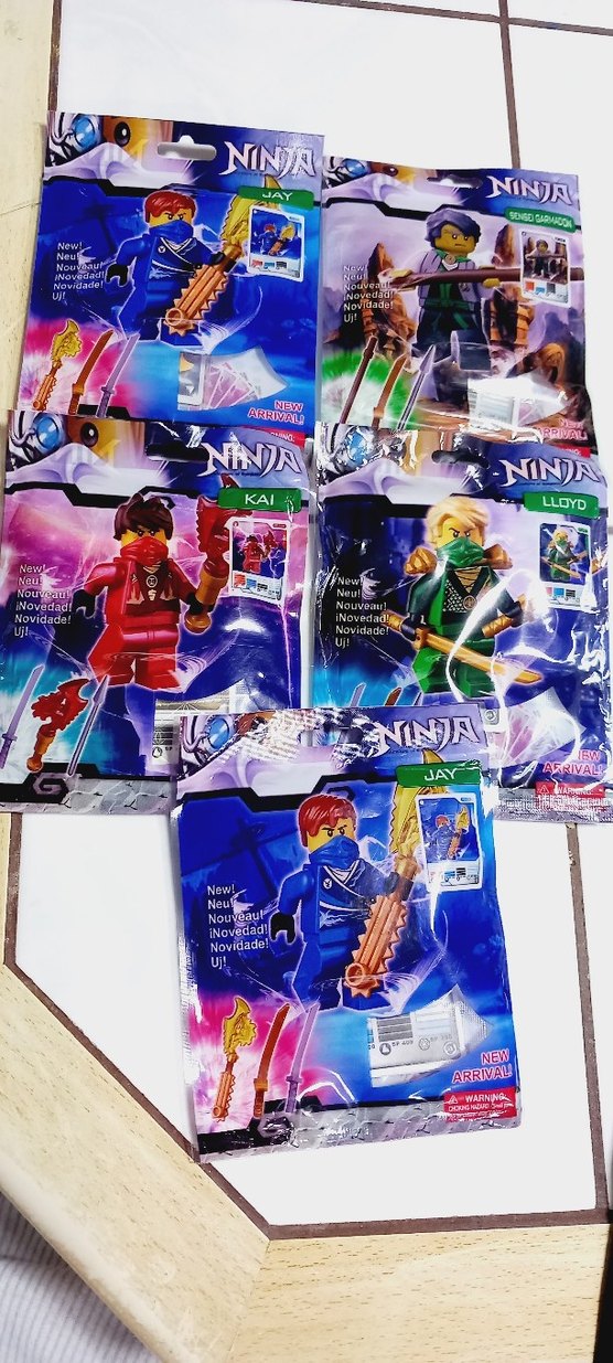 Ninja Lego Figürleri 5 paket 320 tl - Görsel 2