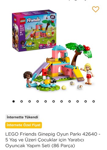 LEGO Friends Ginepig Oyun Parkı ORJİNAL sıfır üründür kutusunda - Görsel 11