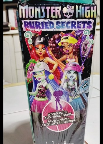 Monster High Buried Secrets orjinal üründür sıfır kutusundadır - Görsel 2
