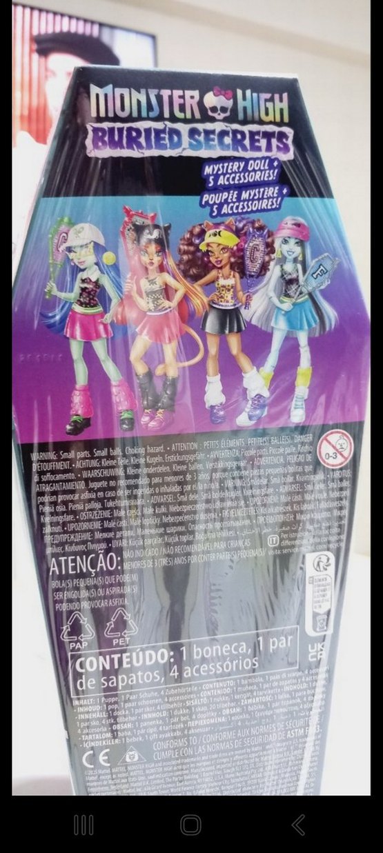 Monster High Buried Secrets orjinal üründür sıfır kutusundadır - Görsel 4