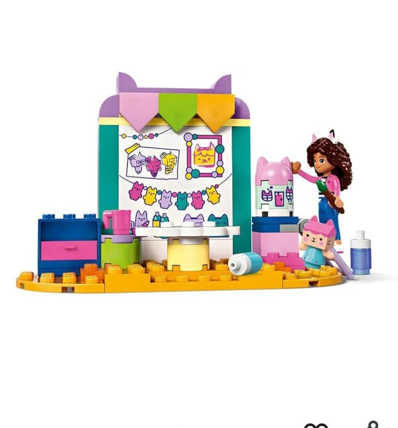 Lego Gabby Yavru Kedi ile el sanatları orjinal üründür - Görsel 4