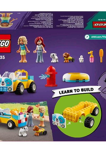 LEGO Friends Köpek Kuaför Arabası 60 parça - Görsel 8