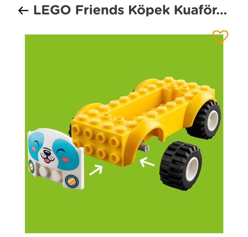 LEGO Friends Köpek Kuaför Arabası 60 parça - Görsel 5