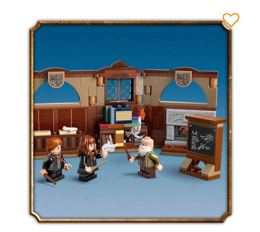 Lego HarryPotter Hogwarts Şatosu Tılsım Dersi kutulu sıfır ürün - Görsel 5