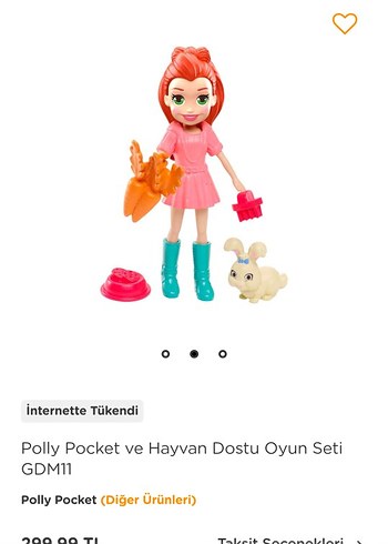 polly pocket ve Hayvan Dostu Oyun Seti - Görsel 9