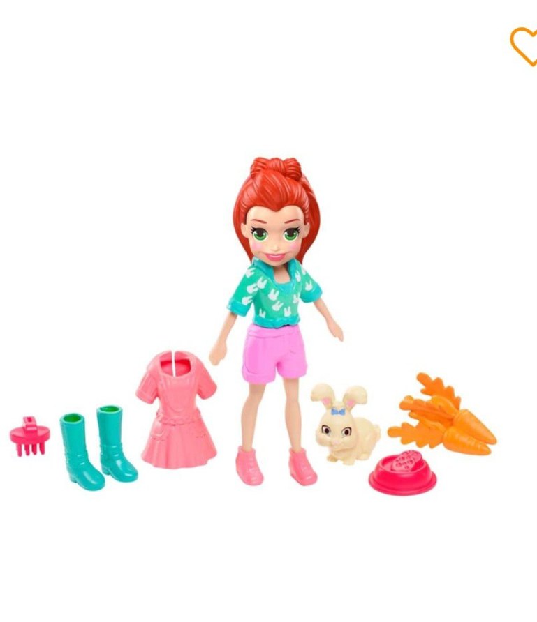 polly pocket ve Hayvan Dostu Oyun Seti - Görsel 2