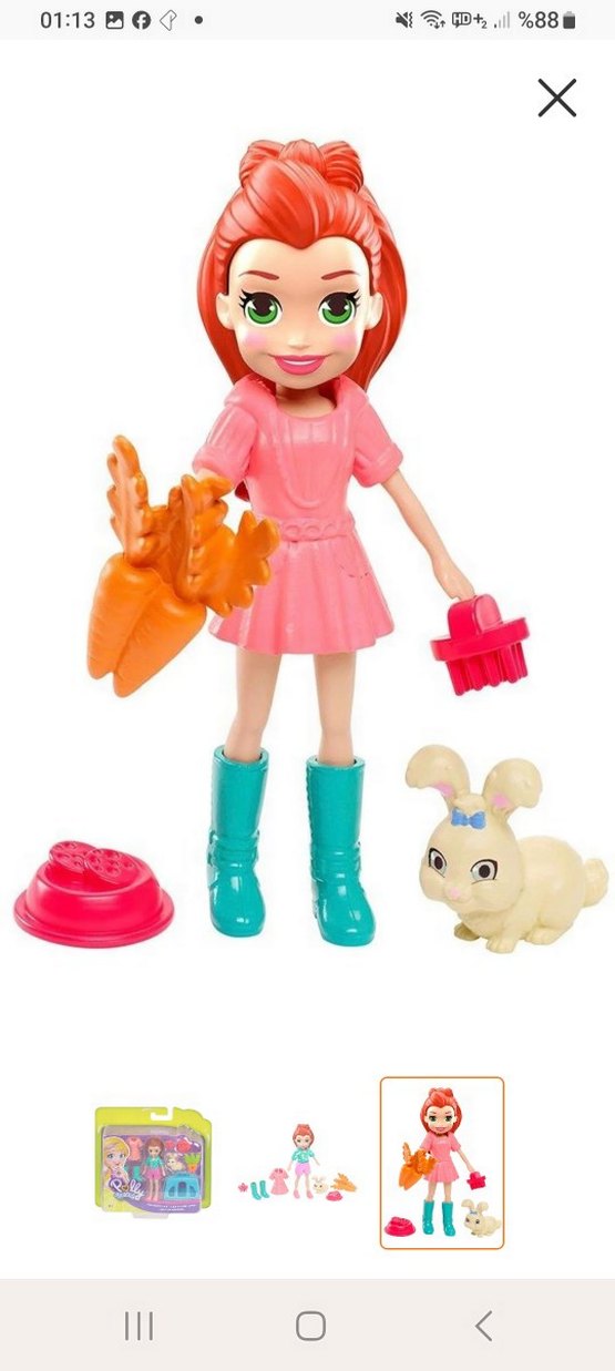 polly pocket ve Hayvan Dostu Oyun Seti - Görsel 4