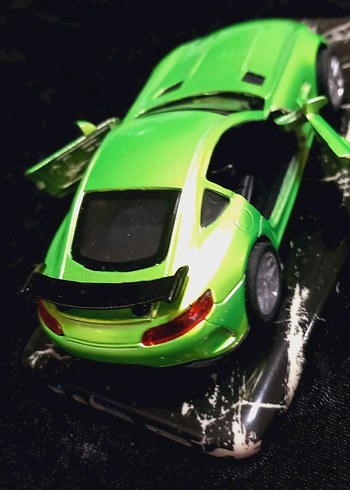 Araba 1.32ölçek farları ışıklı müzikli Demir yeni sıfır Model - Görsel 2