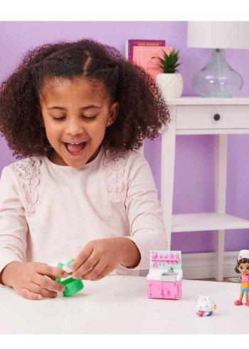 Gabby' Dollhouse Poppenhuis Figürlü Mutfak Oyun Seti ORJİNAL - Görsel 8