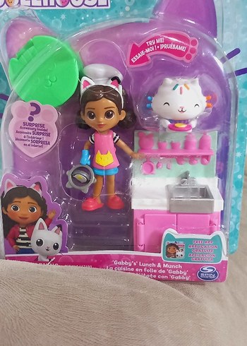 Gabby' Dollhouse Poppenhuis Figürlü Mutfak Oyun Seti ORJİNAL - Görsel 3