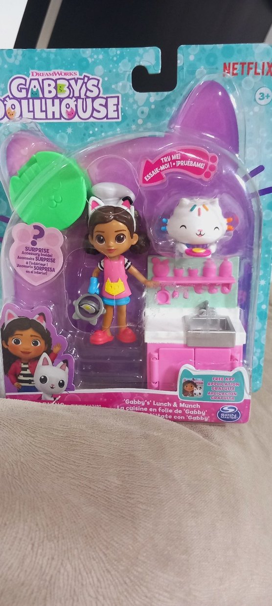 Gabby' Dollhouse Poppenhuis Figürlü Mutfak Oyun Seti ORJİNAL - Görsel 3