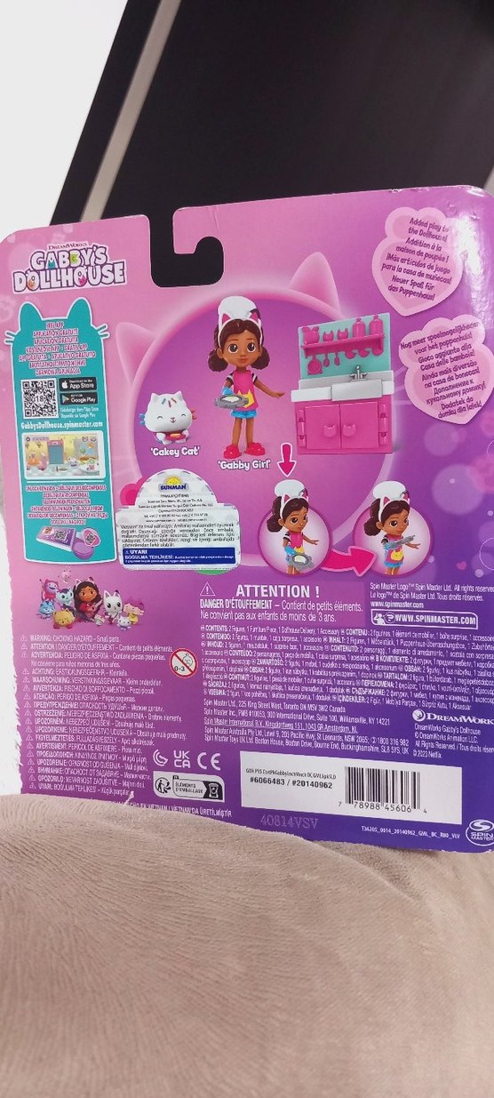 Gabby' Dollhouse Poppenhuis Figürlü Mutfak Oyun Seti ORJİNAL - Görsel 2