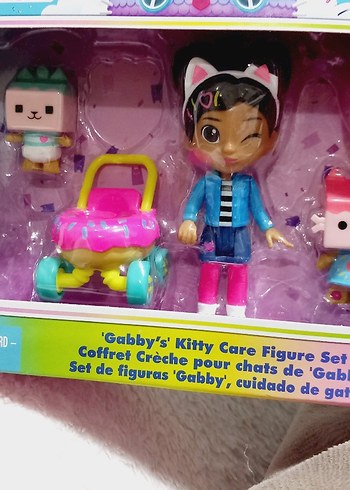Gabby's Dollhouse Kedi Bakım Seti orjinal üründür yeni model - Görsel 10