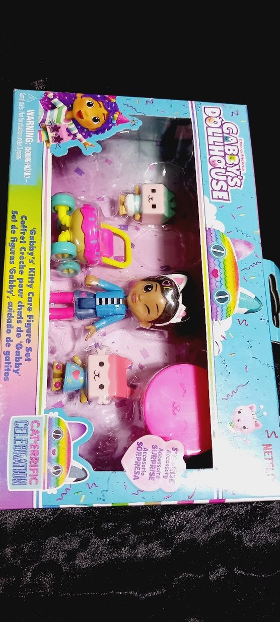 Gabby's Dollhouse Kedi Bakım Seti orjinal üründür yeni model - Görsel 2