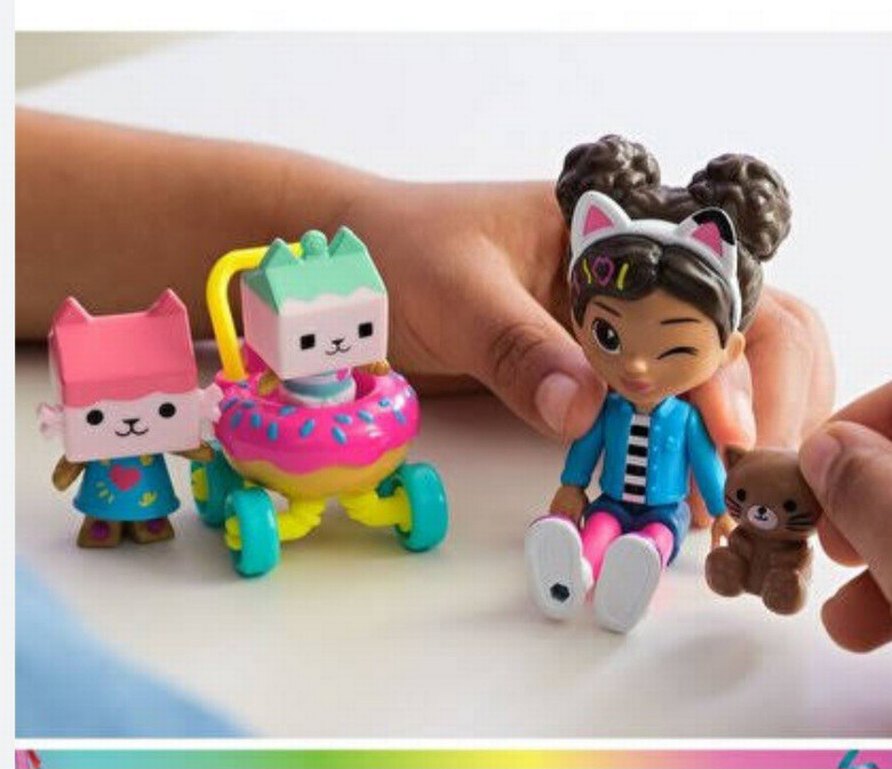 Gabby's Dollhouse Kedi Bakım Seti orjinal üründür yeni model - Görsel 3