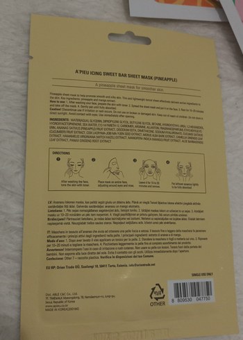 Missha Peeling Kore Maskeleri (4 adet) - Görsel 3