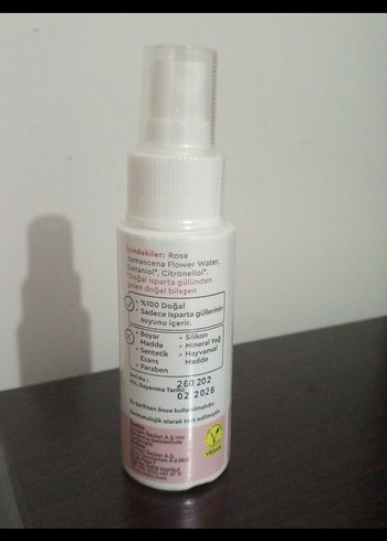 OTACI Canlandırıcı Gül Suyu Yüz Spreyi 50 ml - Görsel 2