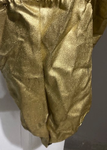 Parlak Altın Renkli Bebek Taşıma Askısı - Görsel 4