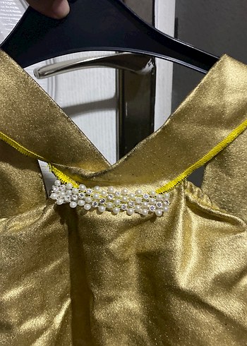 Parlak Altın Renkli Bebek Taşıma Askısı - Görsel 5