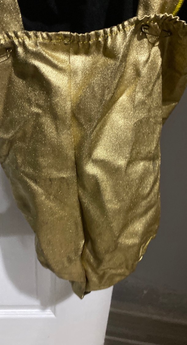 Parlak Altın Renkli Bebek Taşıma Askısı - Görsel 4