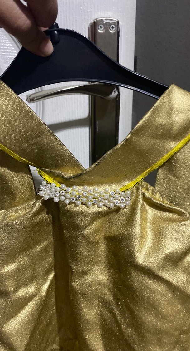 Parlak Altın Renkli Bebek Taşıma Askısı - Görsel 5