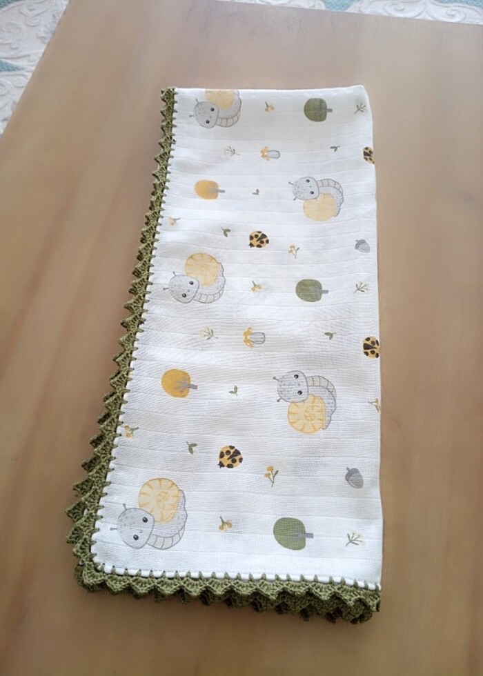 Muslin bebek battaniye  - Görsel 2
