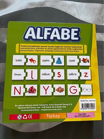 Alfabe oyunu